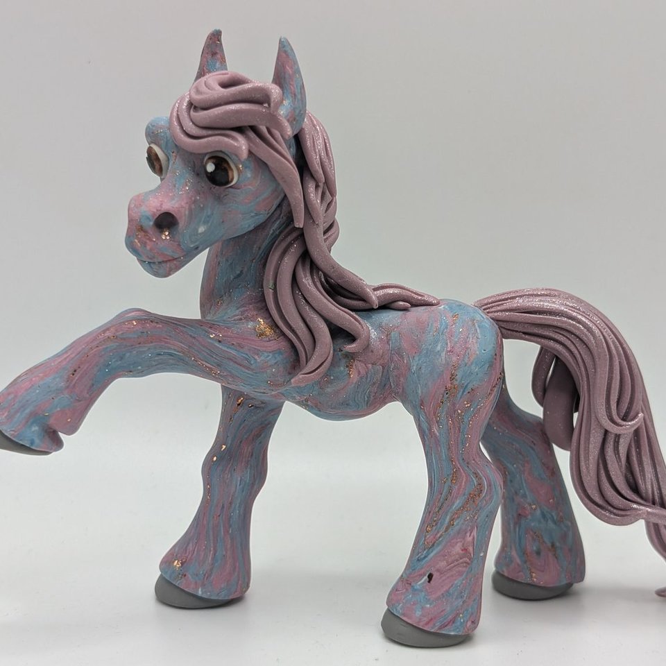 Old Style Cotton Candy Pony