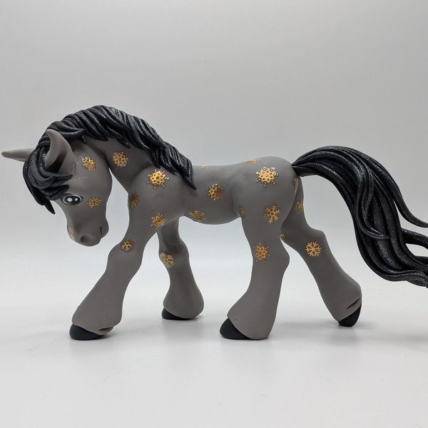 Old Style Snowflake Pony